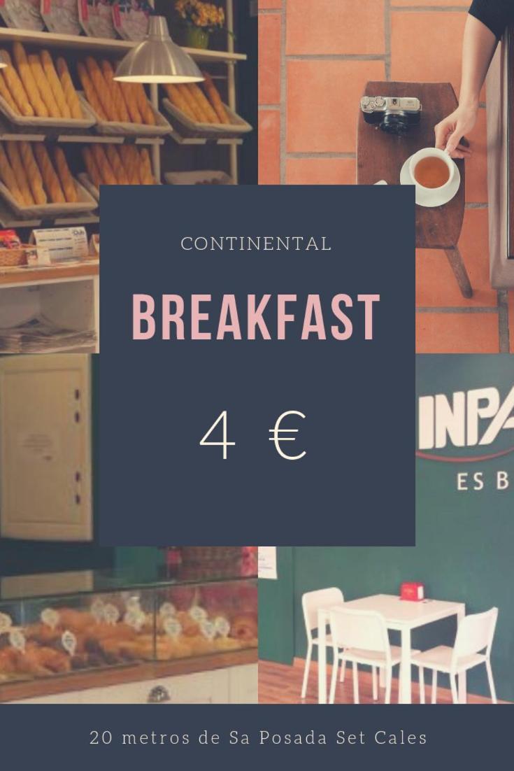 Hostal Sa Posada Set Cales Сьюдадела Экстерьер фото